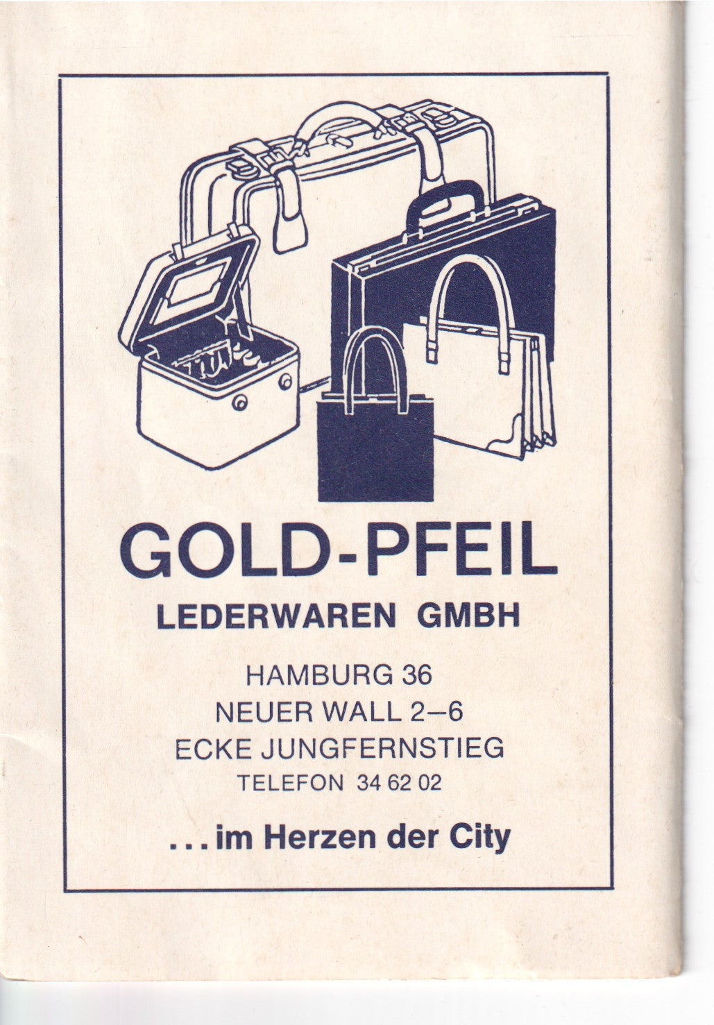 1950s Atlantic Hotel Hamburg Ephemera – Room Card, Hotel Guide & Map – Kempinski Germany