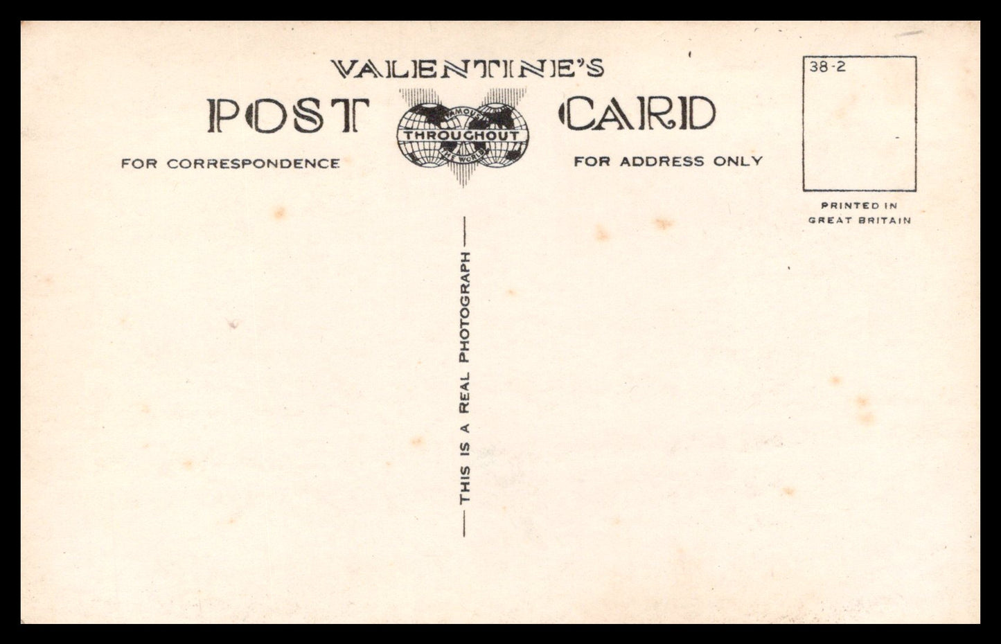 Vintage Postcard – Launching a Glider (Valentine’s Real Photo, Great Britain, ca. 1930s)