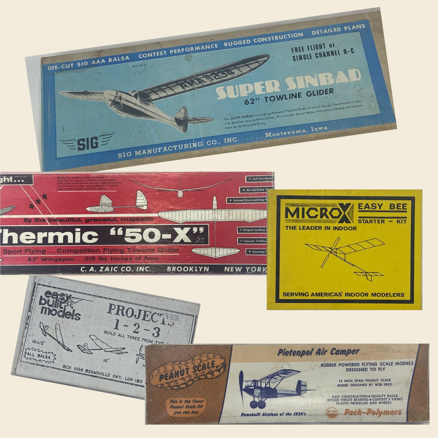 Aircraft Models and Kits and Plans