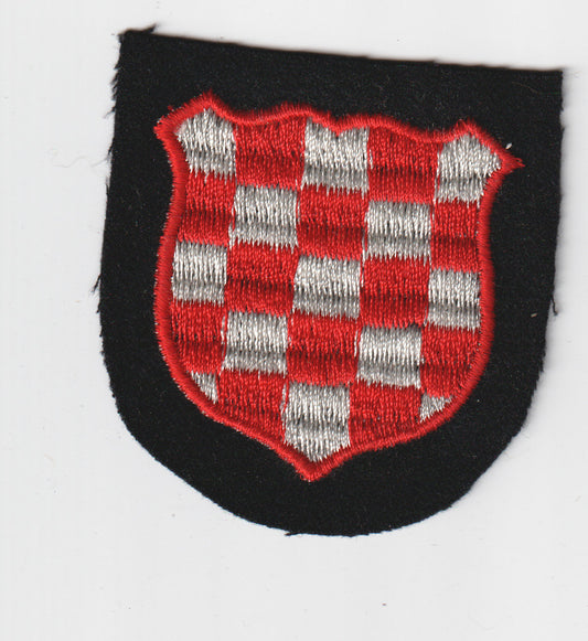 Vintage Croatian coat of arms patch - File: 2025-05-13-0003.jpg