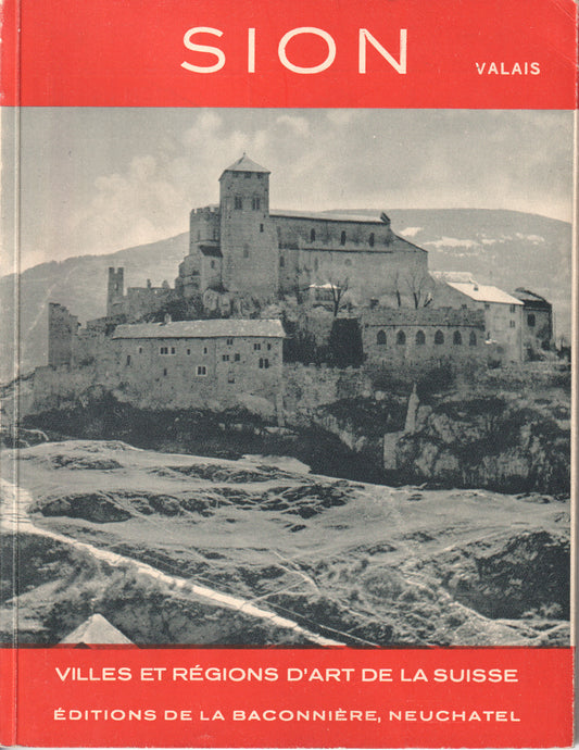 Vintage guidebook cover featuring Sion, Valais - Image: 2025-04-13-0017