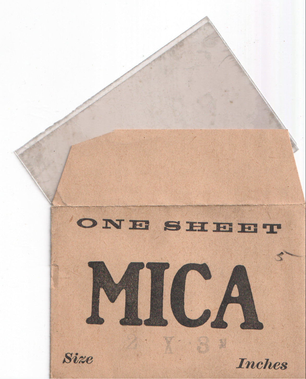 Vintage Micah acrylic sheet in original packaging - Image: 2025-04-12-0029