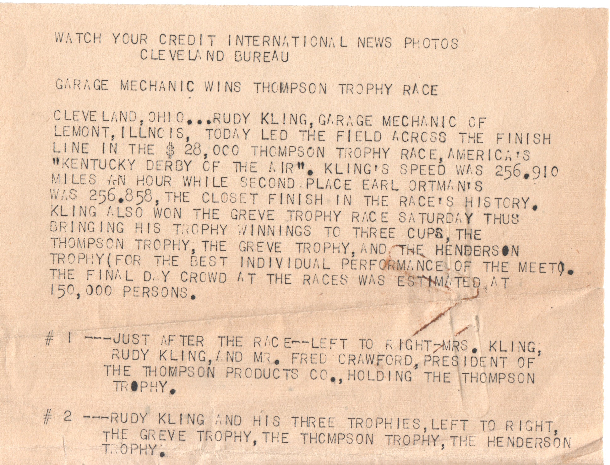 Alternate view of Vintage WWII Aircraft Ground Crew Photograph - Military Aviation History, Aircraft ID 77037 - Image: Folder13-8