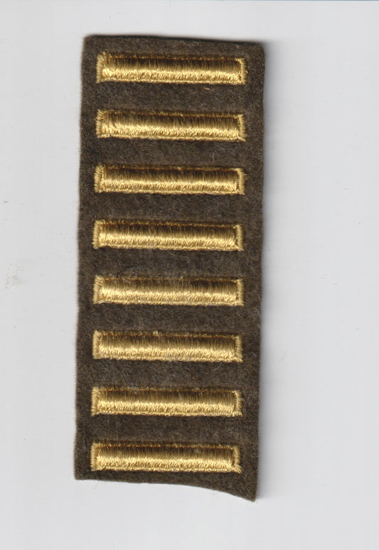 Vintage military rank insignia patch - File: 2025-05-13-0012.jpg